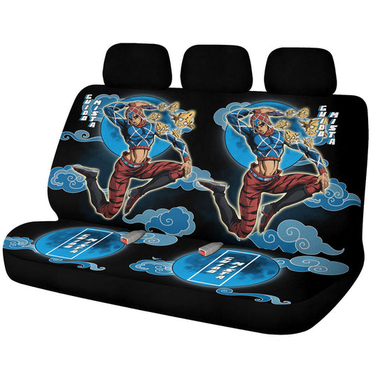 Guido Mista Car Back Seat Covers Custom Bizarre Adventure Car Accessories - Gearcarcover - 1