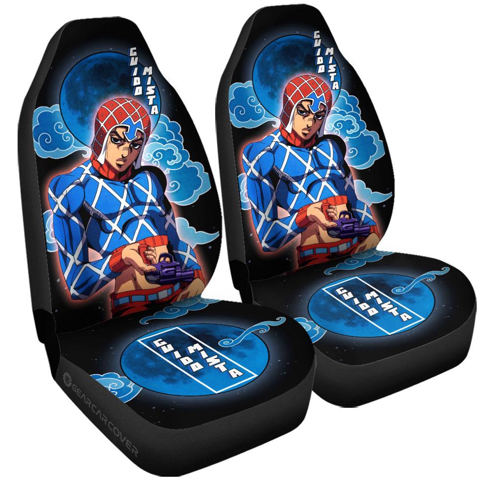 Guido Mista Car Seat Covers Custom Bizarre Adventure - Gearcarcover - 3