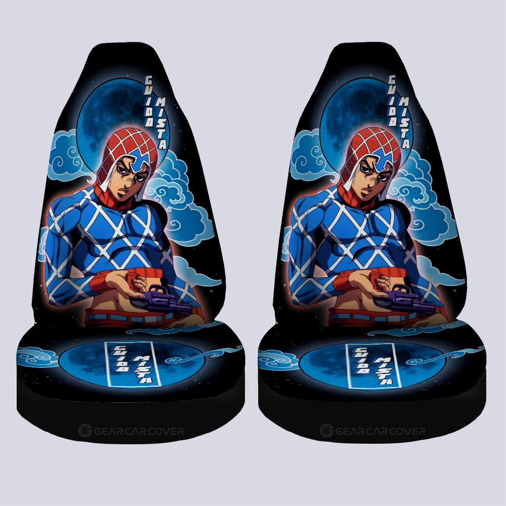 Guido Mista Car Seat Covers Custom Bizarre Adventure - Gearcarcover - 4