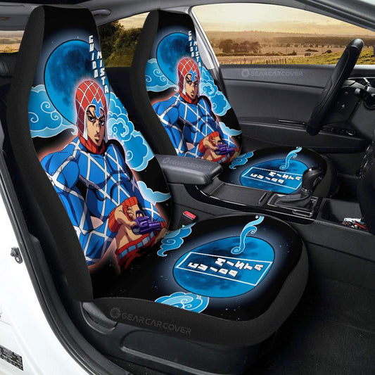Guido Mista Car Seat Covers Custom Bizarre Adventure - Gearcarcover - 1