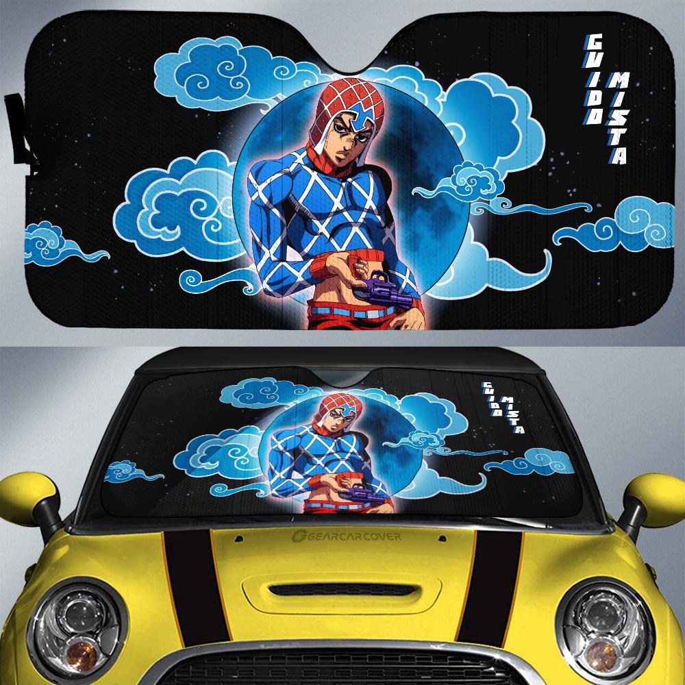 Guido Mista Car Sunshade Custom Bizarre Adventure - Gearcarcover - 1