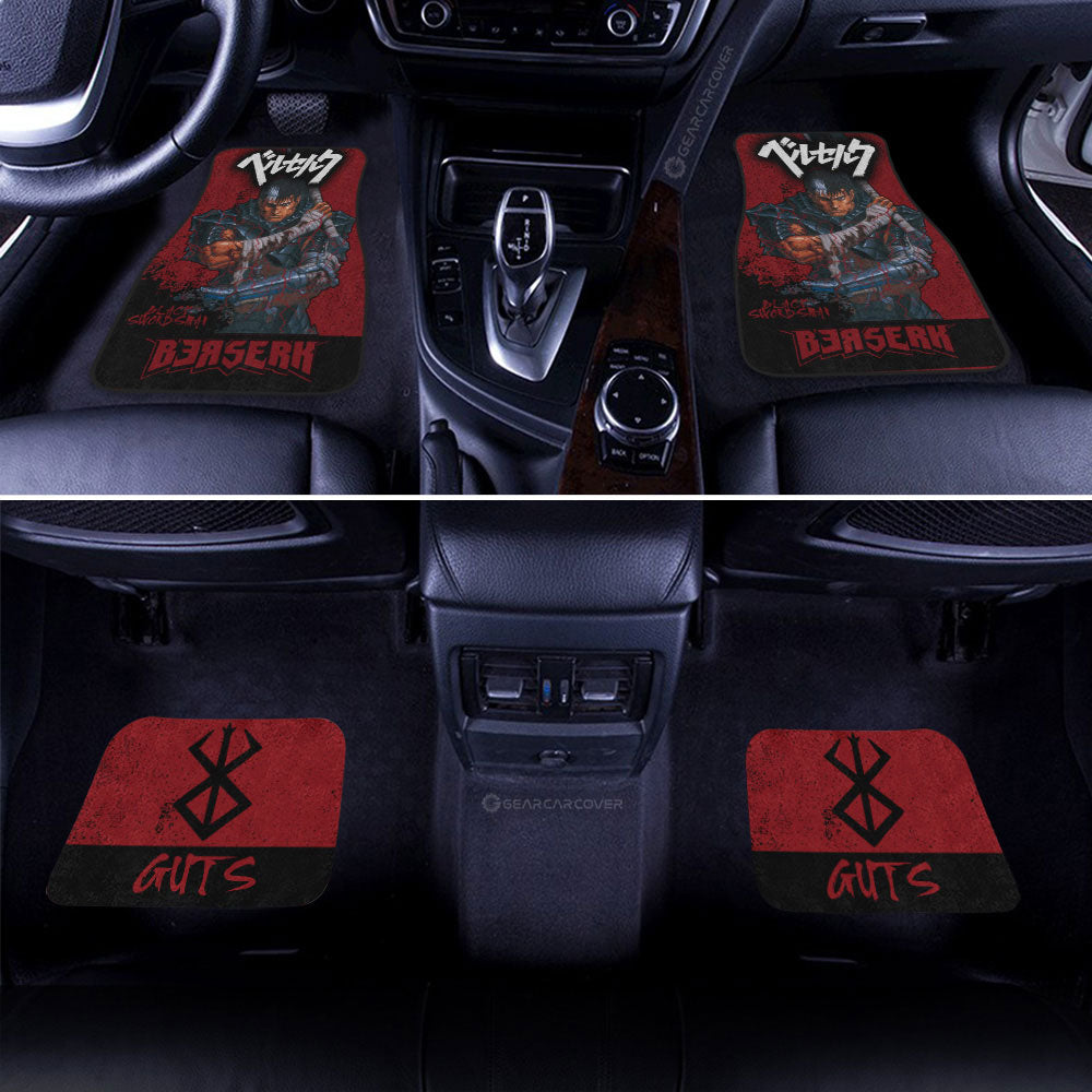 Guts Car Floor Mats Custom Berserk Anime Car Accessories - Gearcarcover - 2