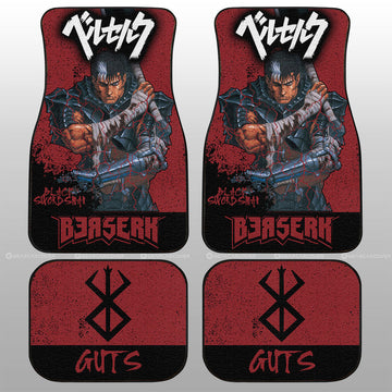 Guts Car Floor Mats Custom Berserk Anime Car Accessories - Gearcarcover - 1