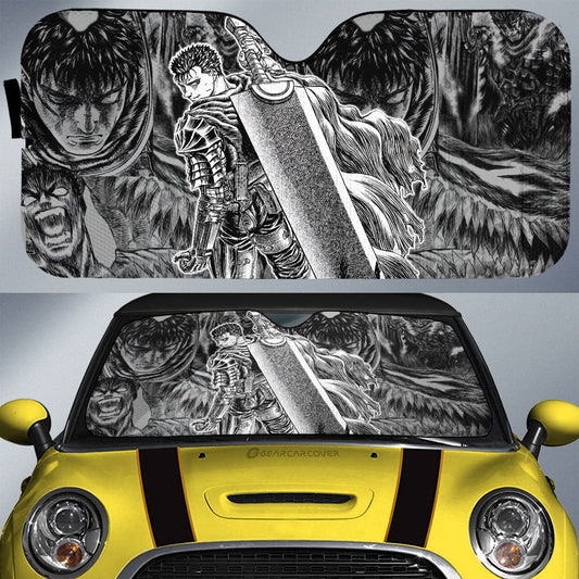 Guts Car Sunshade Custom Car Accessories - Gearcarcover - 1