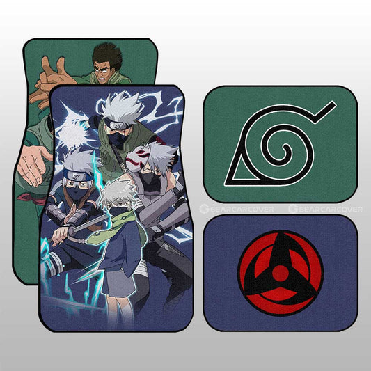 Guy And Kakashi Car Floor Mats Custom Car Accessories - Gearcarcover - 2