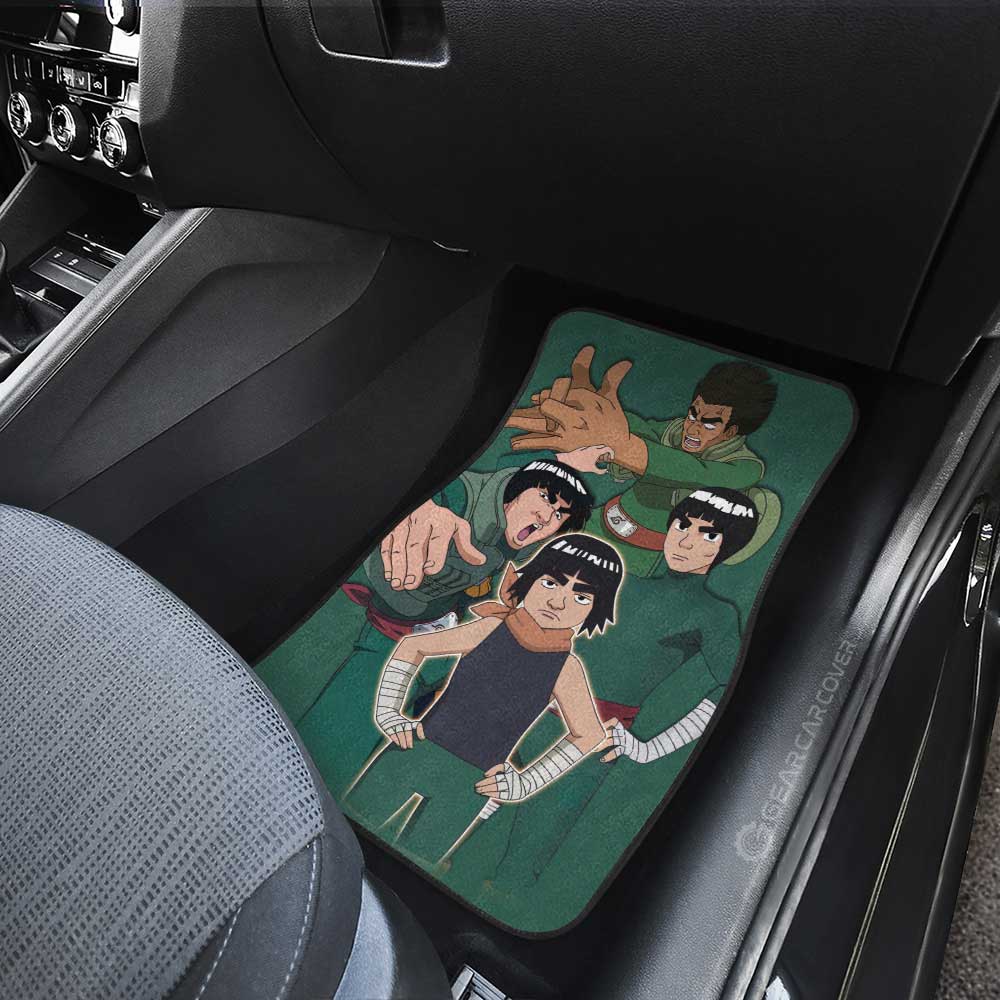 Guy And Kakashi Car Floor Mats Custom Car Accessories - Gearcarcover - 4