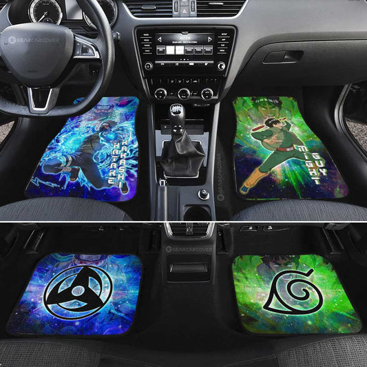 Guy And Kakashi Car Floor Mats Custom Characters Car Accessories - Gearcarcover - 2