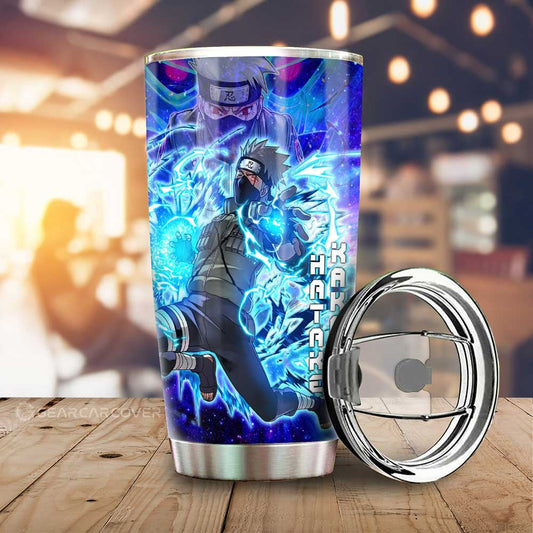 Guy And Kakashi Tumbler Cup Custom Characters Car Interior Accessories - Gearcarcover - 1