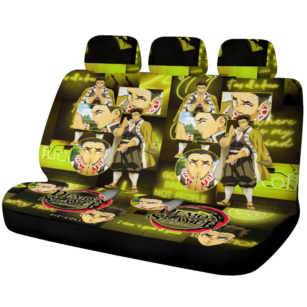 Gyomei Himejima Car Back Seat Cover Custom - Gearcarcover - 1