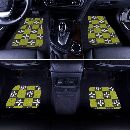 Gyomei Himejima Car Floor Mats Custom Anime Car Accessories - Gearcarcover - 2