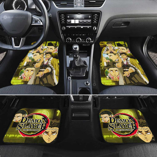 Gyomei Himejima Car Floor Mats Custom - Gearcarcover - 2
