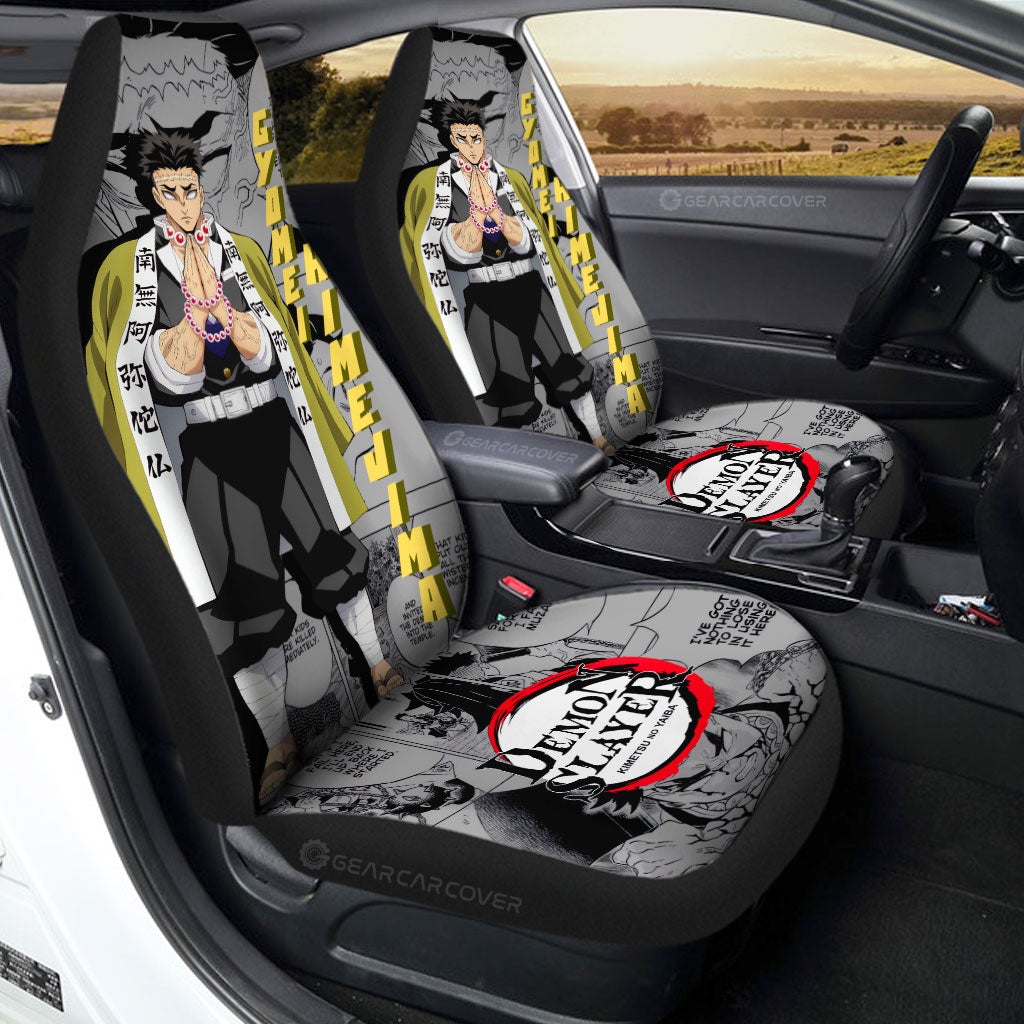 Gyomei Himejima Car Seat Covers Custom Mix Mangas - Gearcarcover - 1