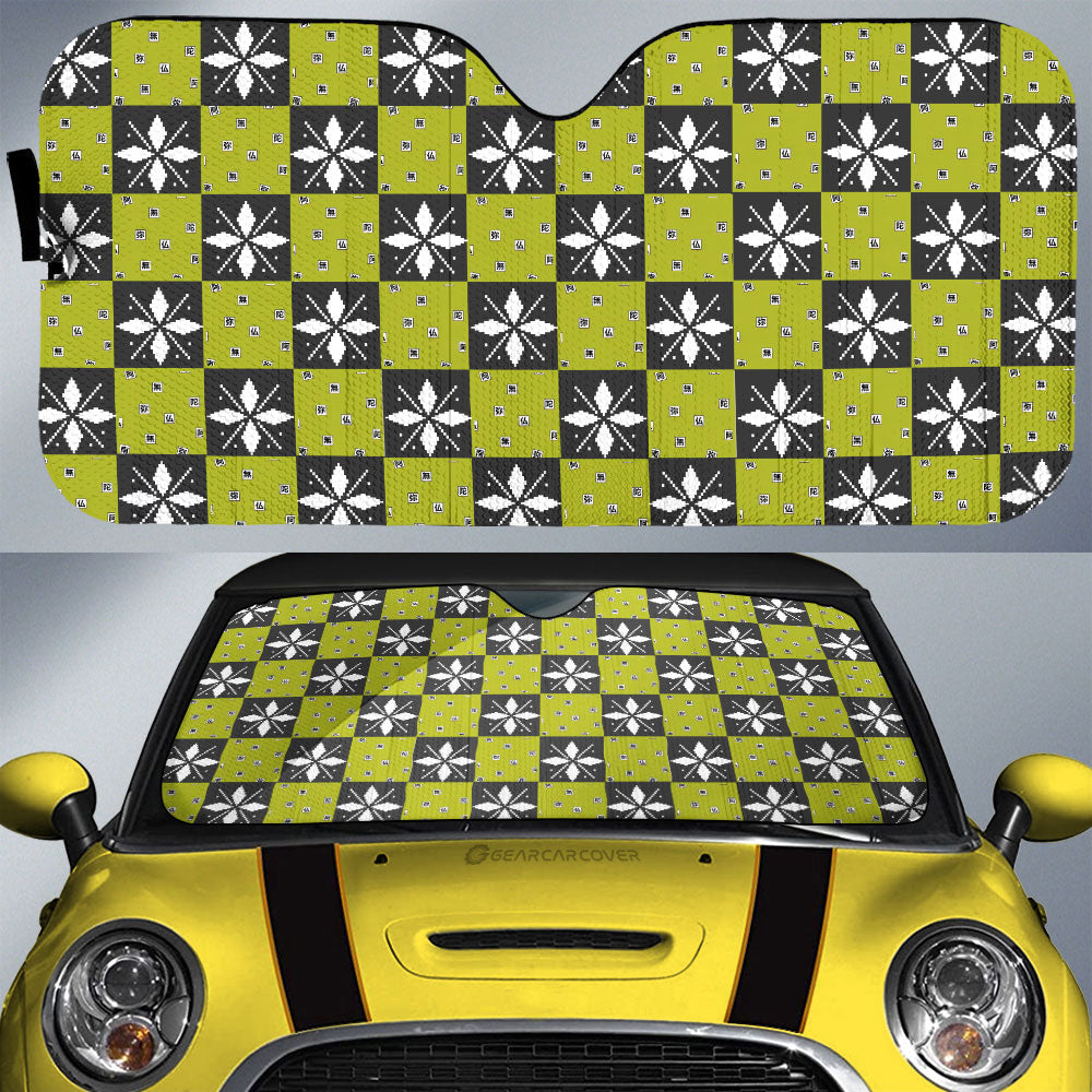 Gyomei Himejima Car Sunshade Custom Anime Car Accessories - Gearcarcover - 1