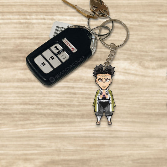 Gyomei Himejima Keychain Custom Car Accessories - Gearcarcover - 1