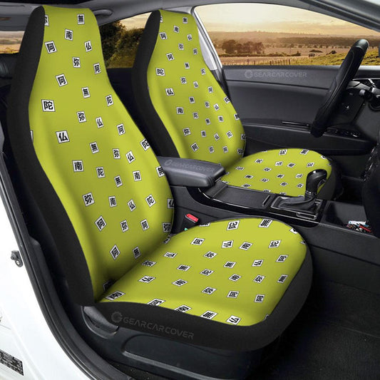 Gyomei Himejima Uniform Car Seat Covers Custom Car Accessories - Gearcarcover - 1