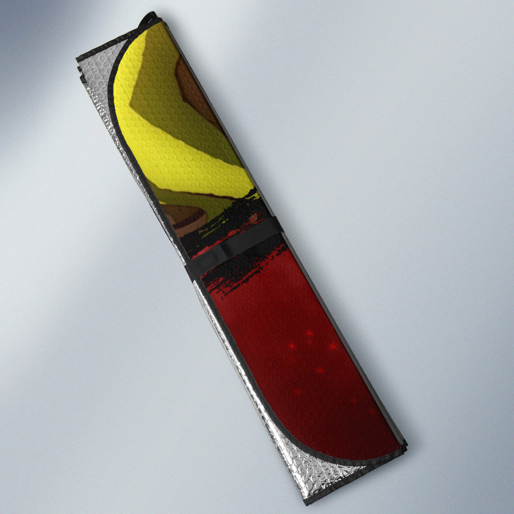 Gyutaro And Daki Car Sunshade Custom - Gearcarcover - 3