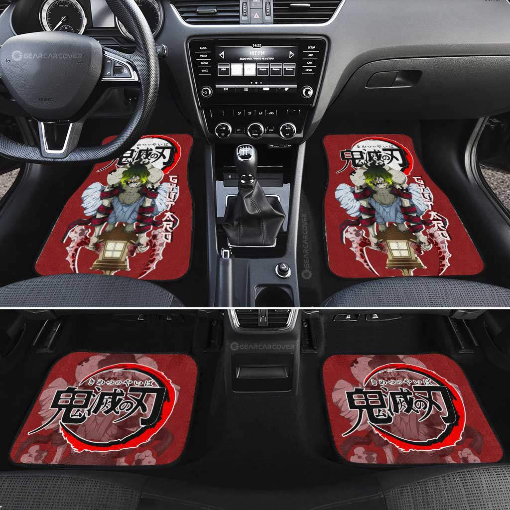 Gyutaro Car Floor Mats Custom Demon Slayer Anime Car Accessories - Gearcarcover - 2