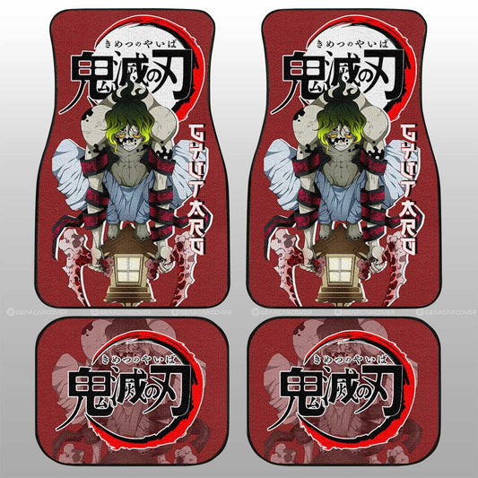 Gyutaro Car Floor Mats Custom Demon Slayer Anime Car Accessories - Gearcarcover - 1