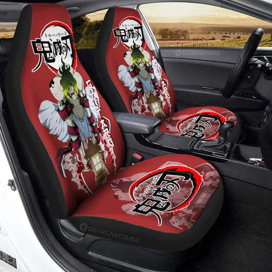 Gyutaro Car Seat Covers Custom Demon Slayer Anime Car Accessories - Gearcarcover - 2