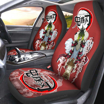 Gyutaro Car Seat Covers Custom Demon Slayer Anime Car Accessories - Gearcarcover - 1