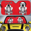 Gyutaro Car Sunshade Custom Car Accessories Manga Style For Fans - Gearcarcover - 1