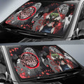 Gyutaro Car Sunshade Custom Demon Slayer Anime Car Accessories - Gearcarcover - 2