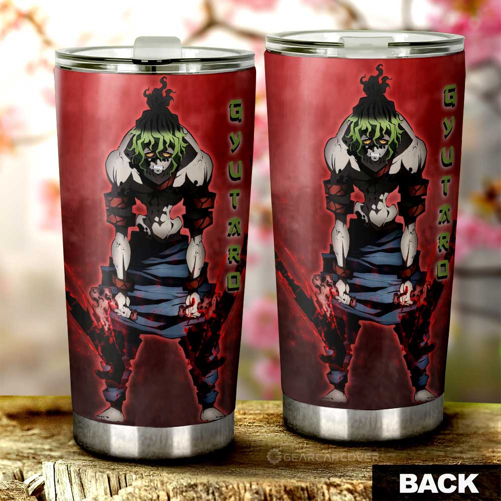 Gyutaro Tumbler Cup Custom Demon Slayer Anime Car Accessories - Gearcarcover - 2