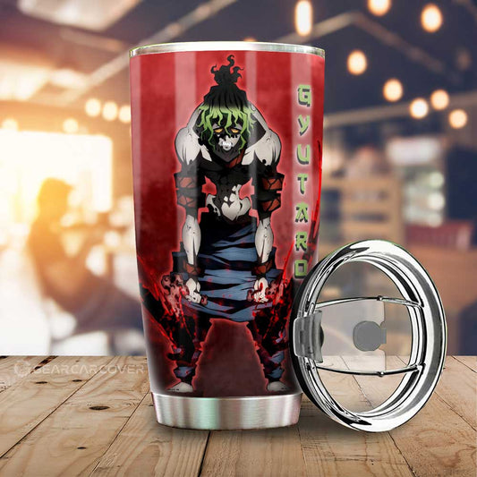 Gyutaro Tumbler Cup Custom Demon Slayer Anime Car Accessories - Gearcarcover - 1