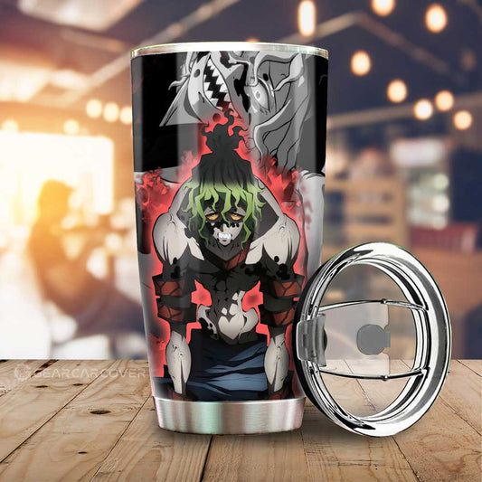 Gyutaro Tumbler Cup Custom Demon Slayer Anime Car Accessories - Gearcarcover - 1