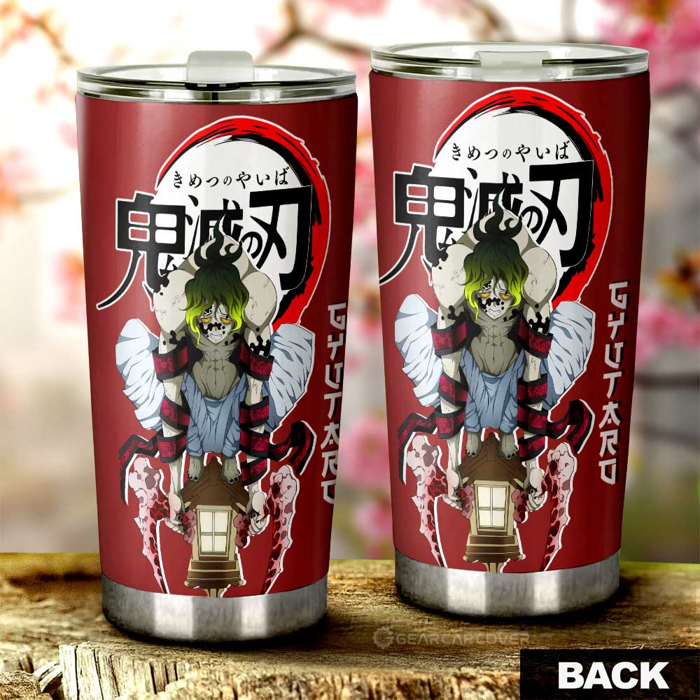 Gyutaro Tumbler Cup Custom Demon Slayer Anime Car Accessories - Gearcarcover - 2