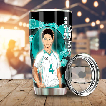 Hajime Iwaizumi Tumbler Cup Custom Car Accessories - Gearcarcover - 1