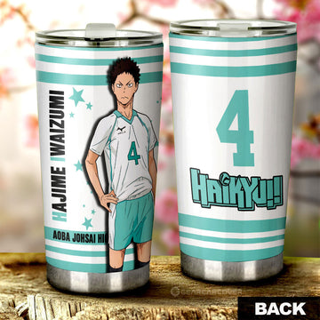 Hajime Iwaizumi Tumbler Cup Custom Car Accessories - Gearcarcover - 1
