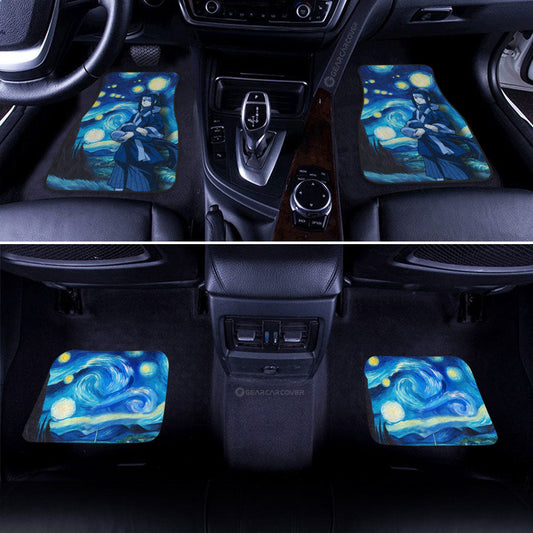 Haku Car Floor Mats Custom Starry Night Styles - Gearcarcover - 2