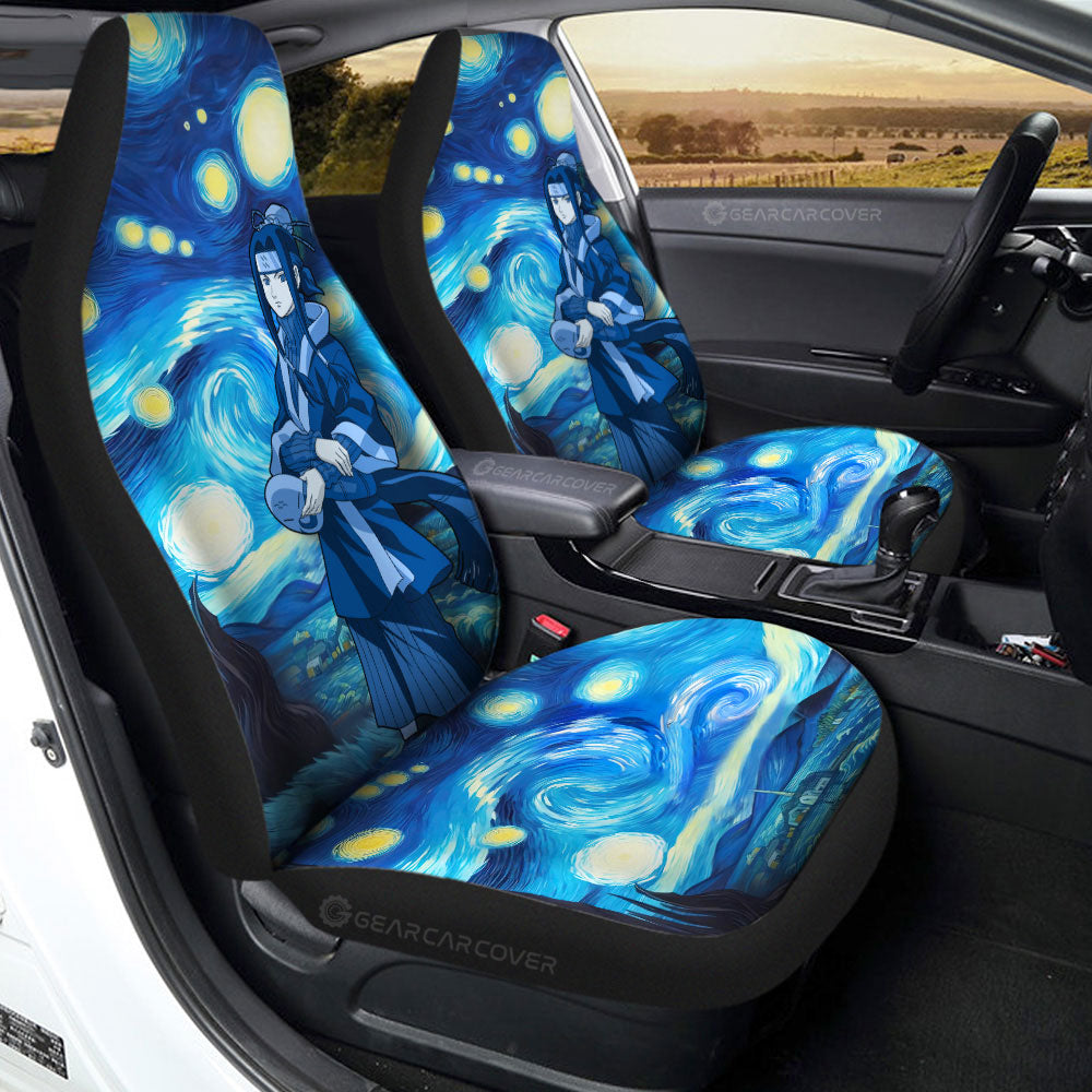 Haku Car Seat Covers Custom Starry Night Styles - Gearcarcover - 2