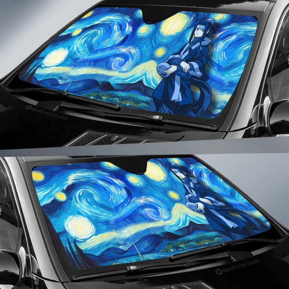 Haku Car Sunshade Custom Starry Night Styles - Gearcarcover - 2