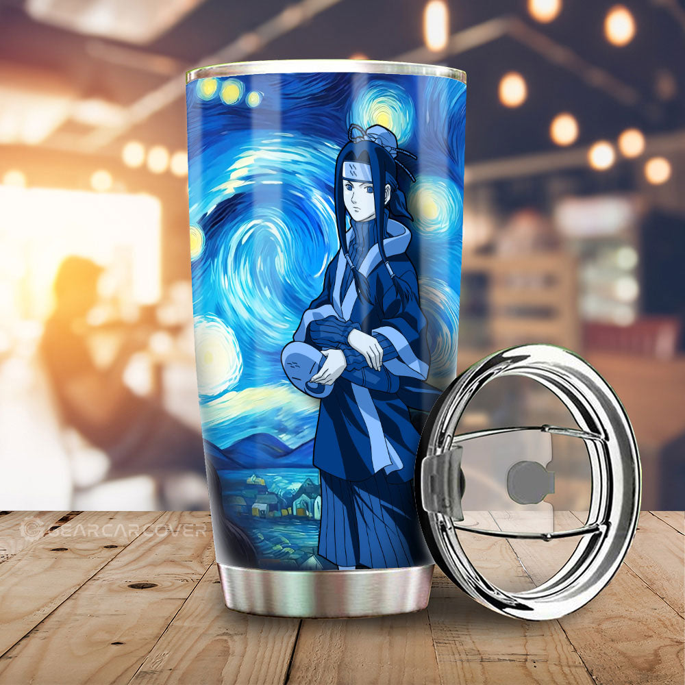 Haku Tumbler Cup Custom Starry Night Styles - Gearcarcover - 1