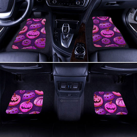 Halloween Donuts Car Floor Mats Custom Girly Pattern Car Accessories - Gearcarcover - 2