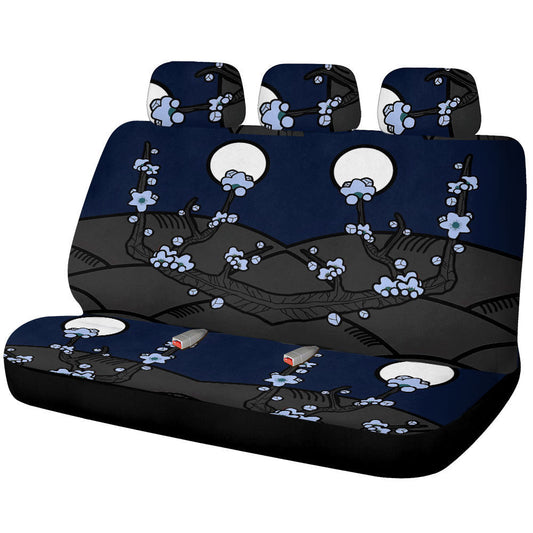 Hanafuda Car Back Seat Cover Set Anime Car - Gearcarcover - 1