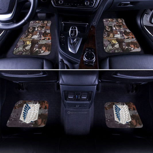Hange Zoe Car Floor Mats Custom Car Interior Accessories - Gearcarcover - 2
