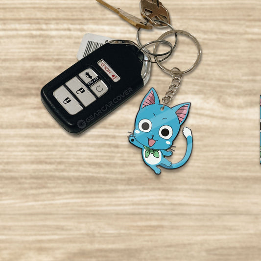 Happy Keychain Custom Car Accessories - Gearcarcover - 1