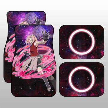 Haruno Sakura Car Floor Mats Custom Galaxy Style Car Accessories For Fans - Gearcarcover - 1