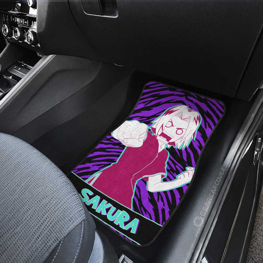 Haruno Sakura Car Floor Mats Custom - Gearcarcover - 2