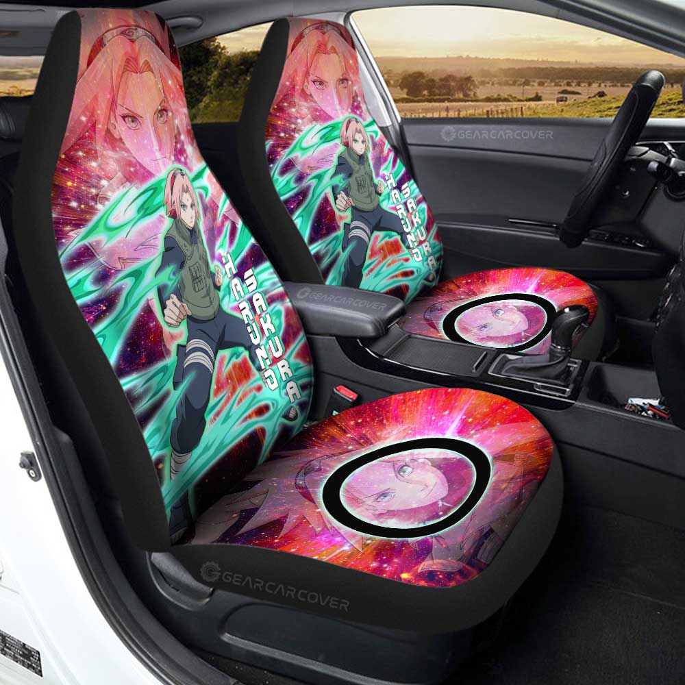 Haruno Sakura Car Seat Covers Custom Characters Car Accessories - Gearcarcover - 2