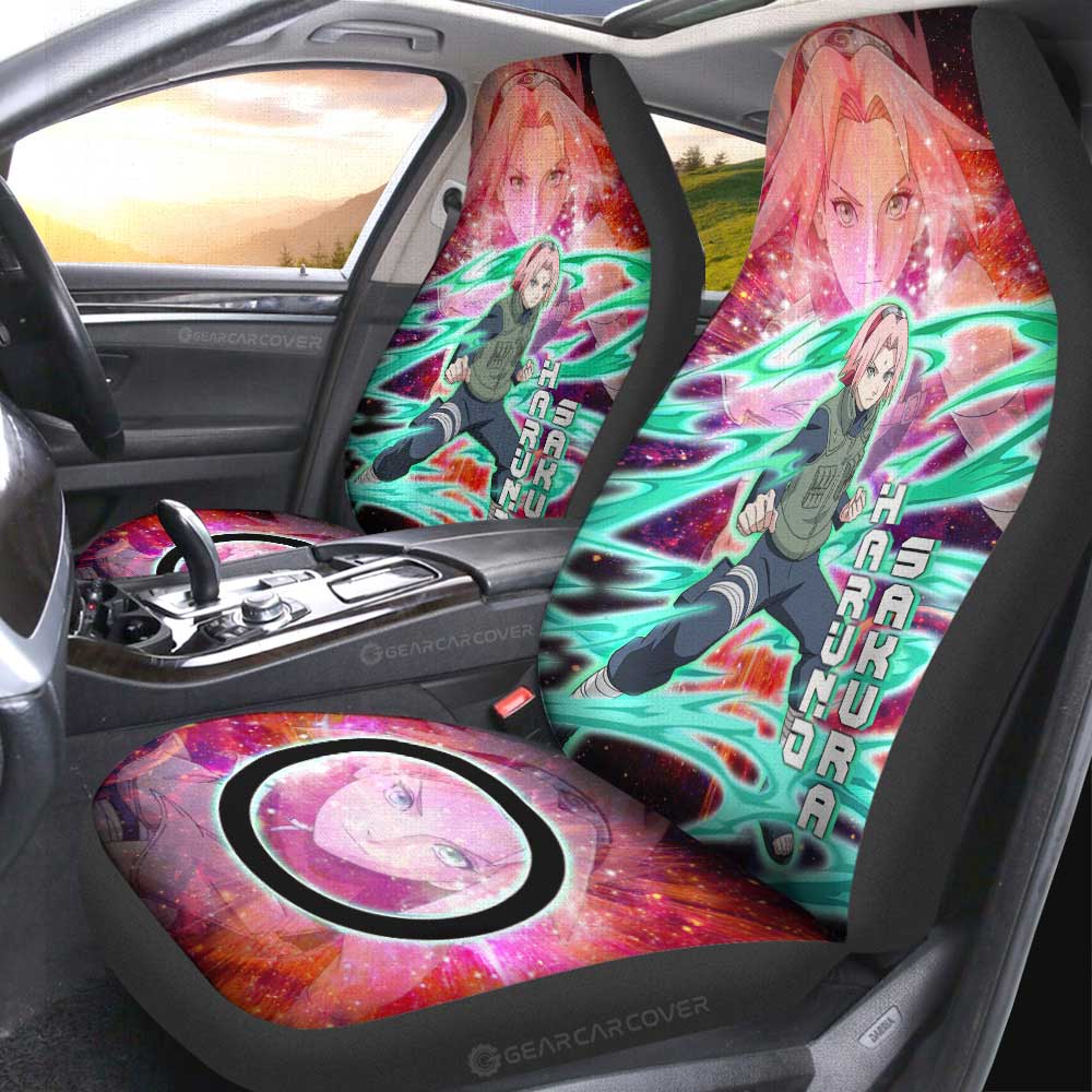 Haruno Sakura Car Seat Covers Custom Characters Car Accessories - Gearcarcover - 1