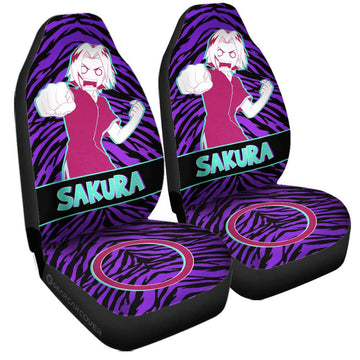 Haruno Sakura Car Seat Covers Custom - Gearcarcover - 1