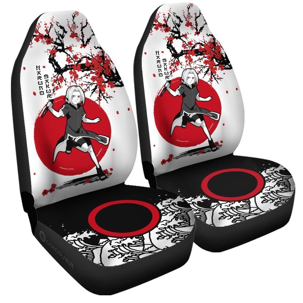 Haruno Sakura Car Seat Covers Custom Japan Style Anime Car Accessories - Gearcarcover - 3