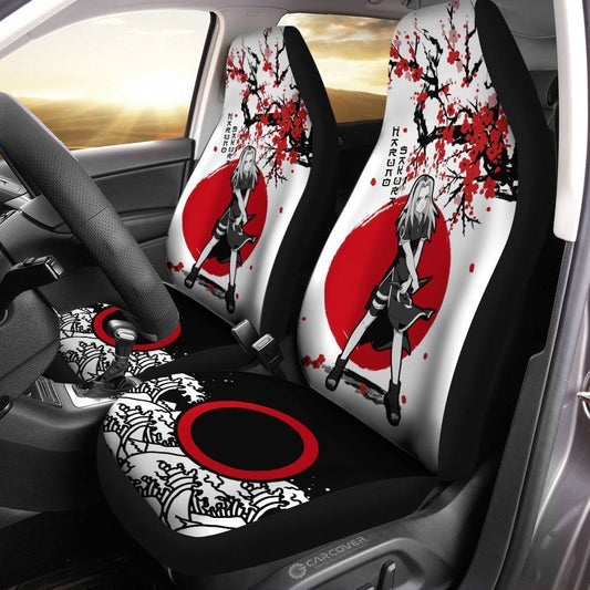 Haruno Sakura Car Seat Covers Custom Japan Style Anime Car Accessories - Gearcarcover - 2