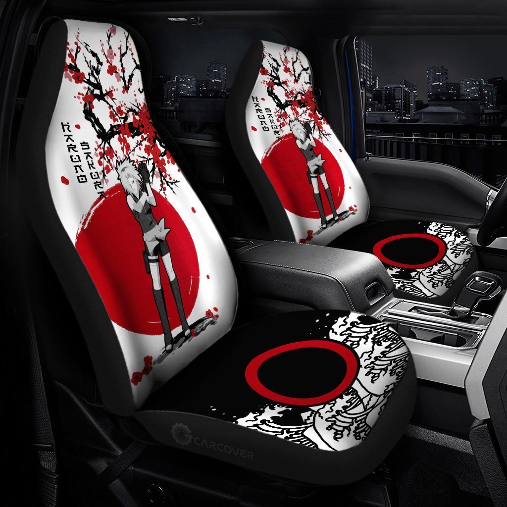 Haruno Sakura Car Seat Covers Custom Japan Style Anime Car Interior Accessories - Gearcarcover - 1