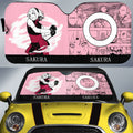 Haruno Sakura Car Sunshade Custom Anime Car Accessories Manga Color Style - Gearcarcover - 1