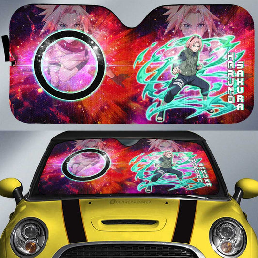Haruno Sakura Car Sunshade Custom Characters Car Accessories - Gearcarcover - 1